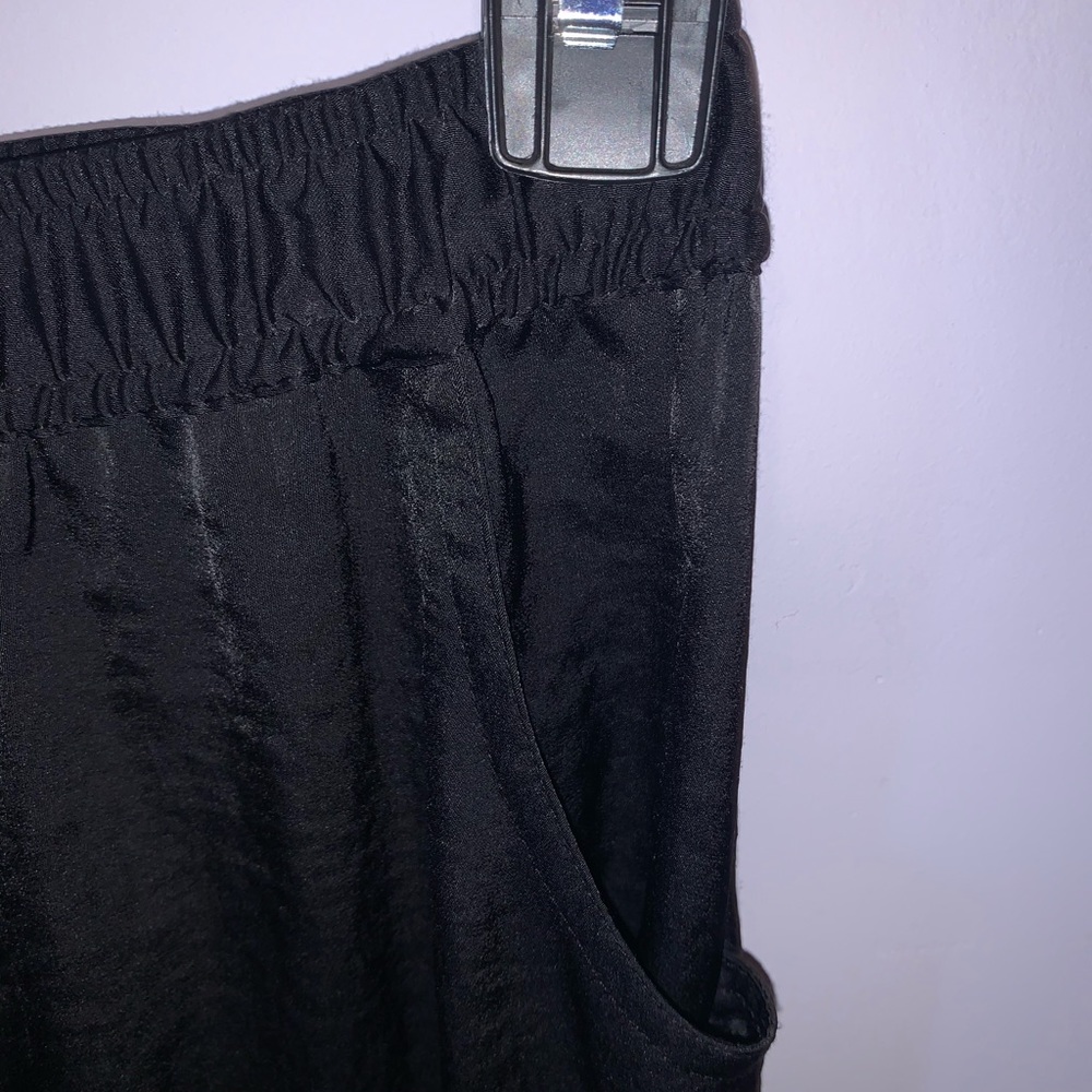 Princess Vera Wang Silk Jogger Pants Black Size XS - Picture 5 of 8